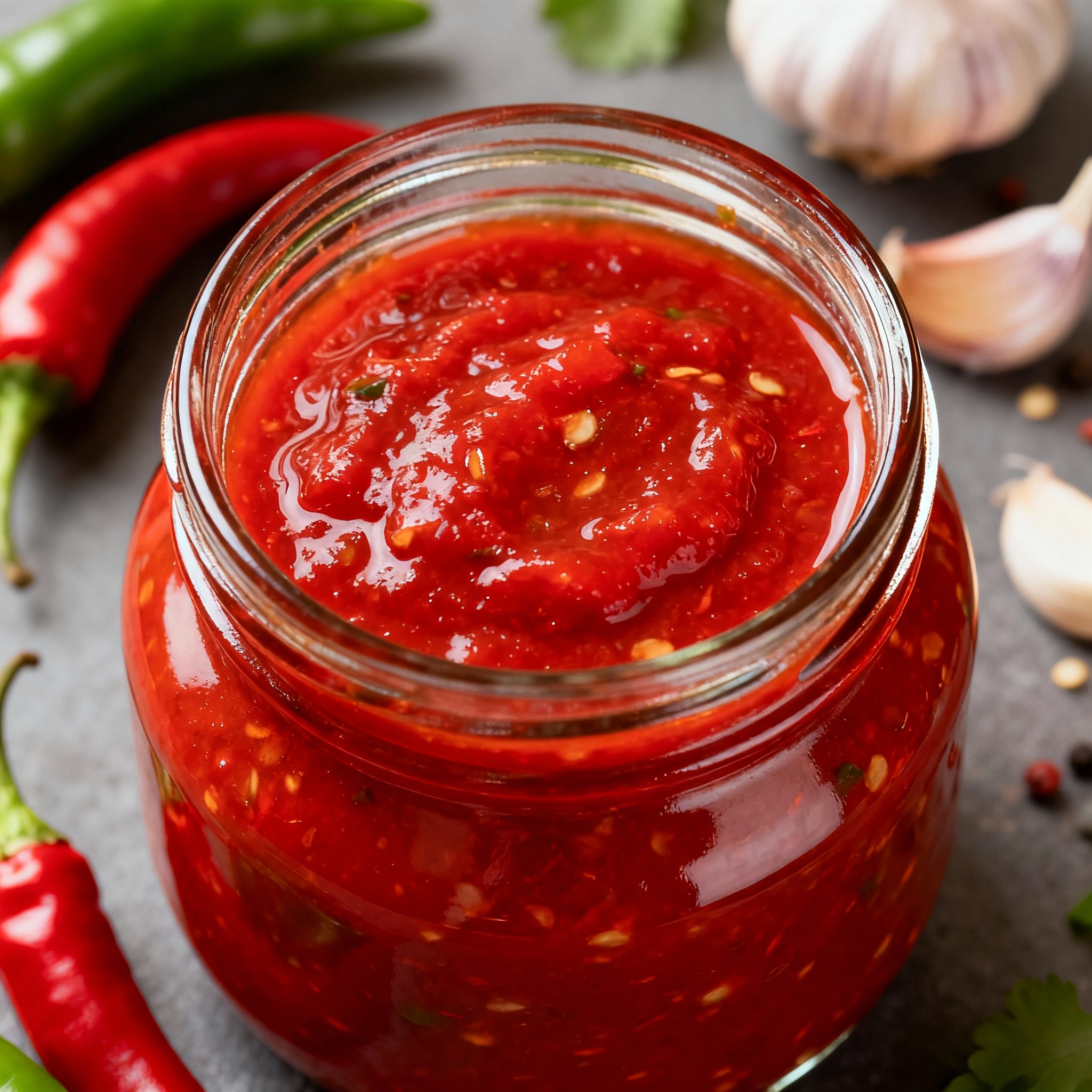 Salsa Sriracha casera
