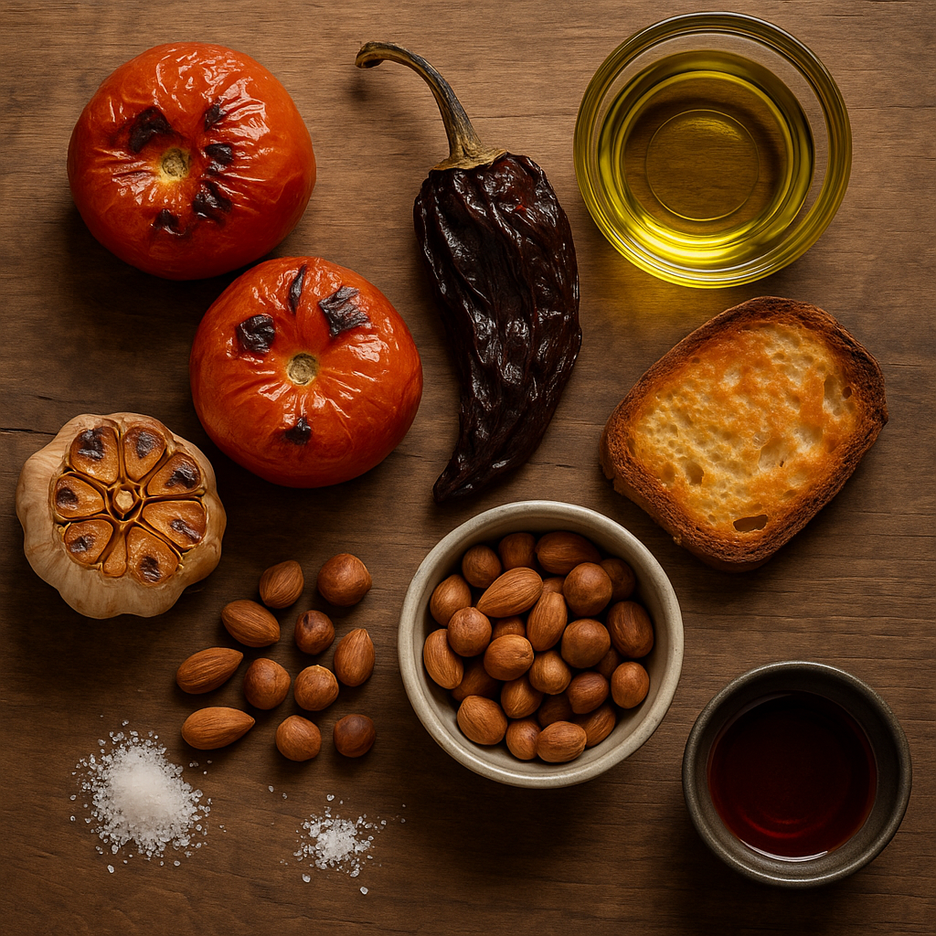 Ingredientes salsa Romesco