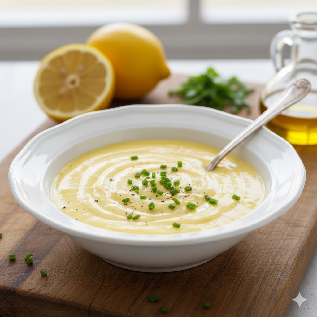 Salsa de limón lista