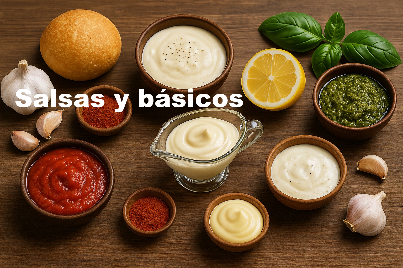 Salsas y preparaciones básicas