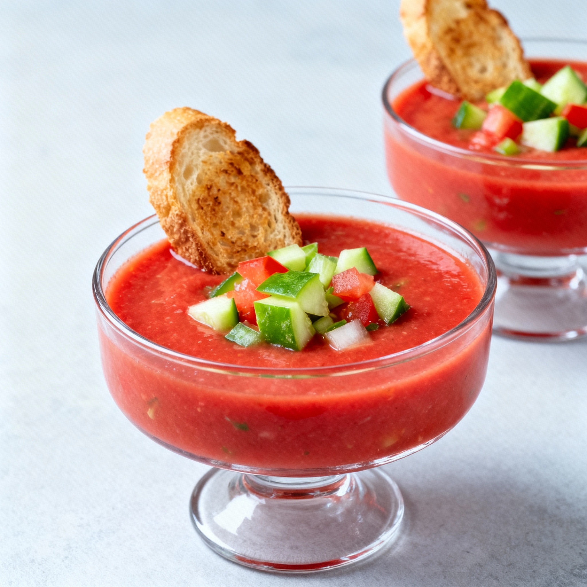 Gazpacho andaluz tradicional