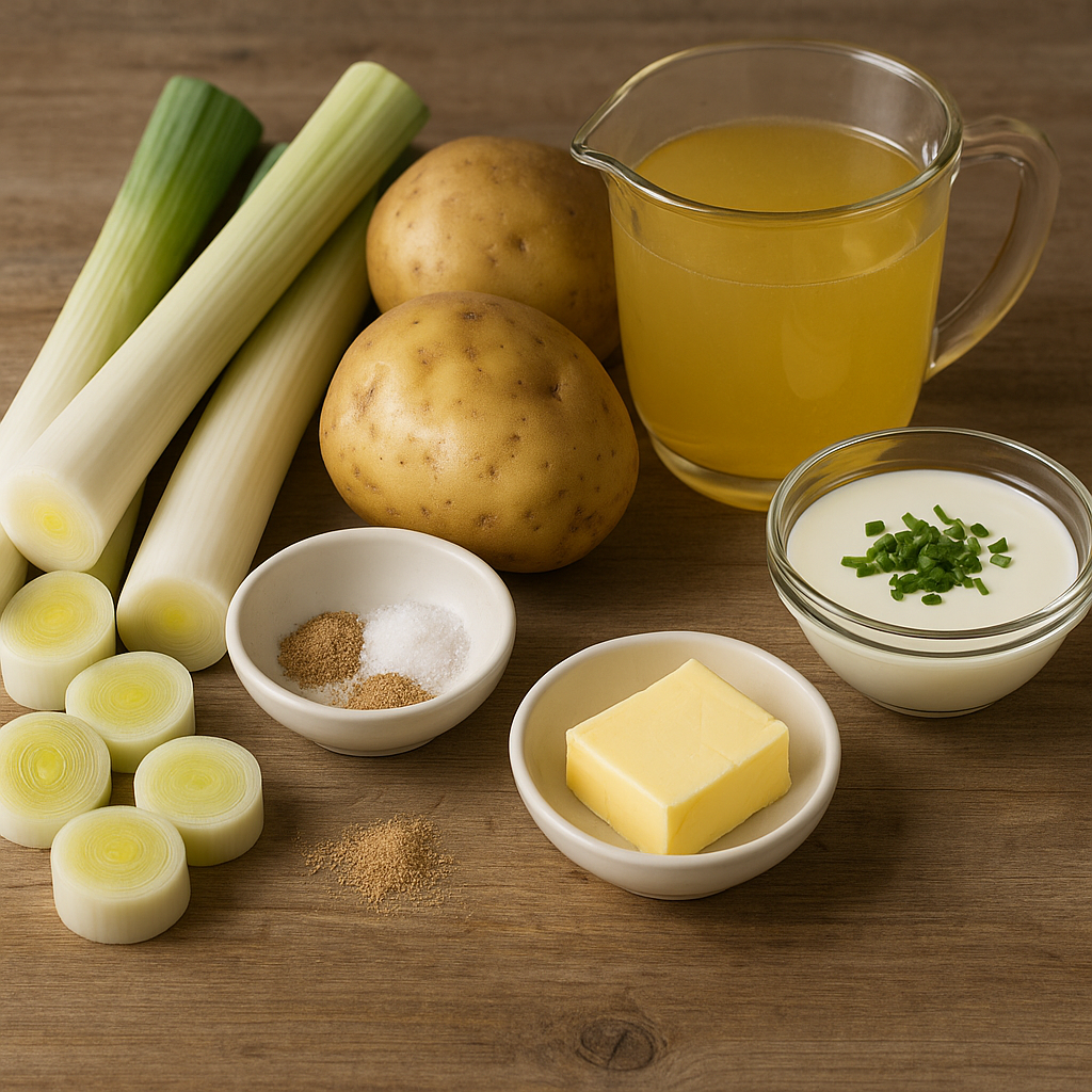 Ingredientes Vichyssoise