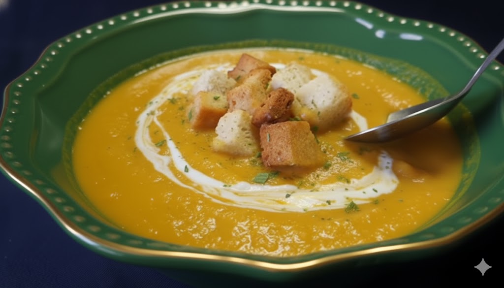 Crema de Calabaza Asada