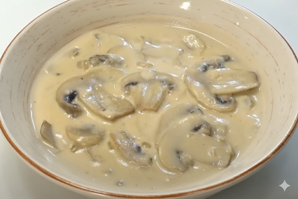 Crema de Champiñones