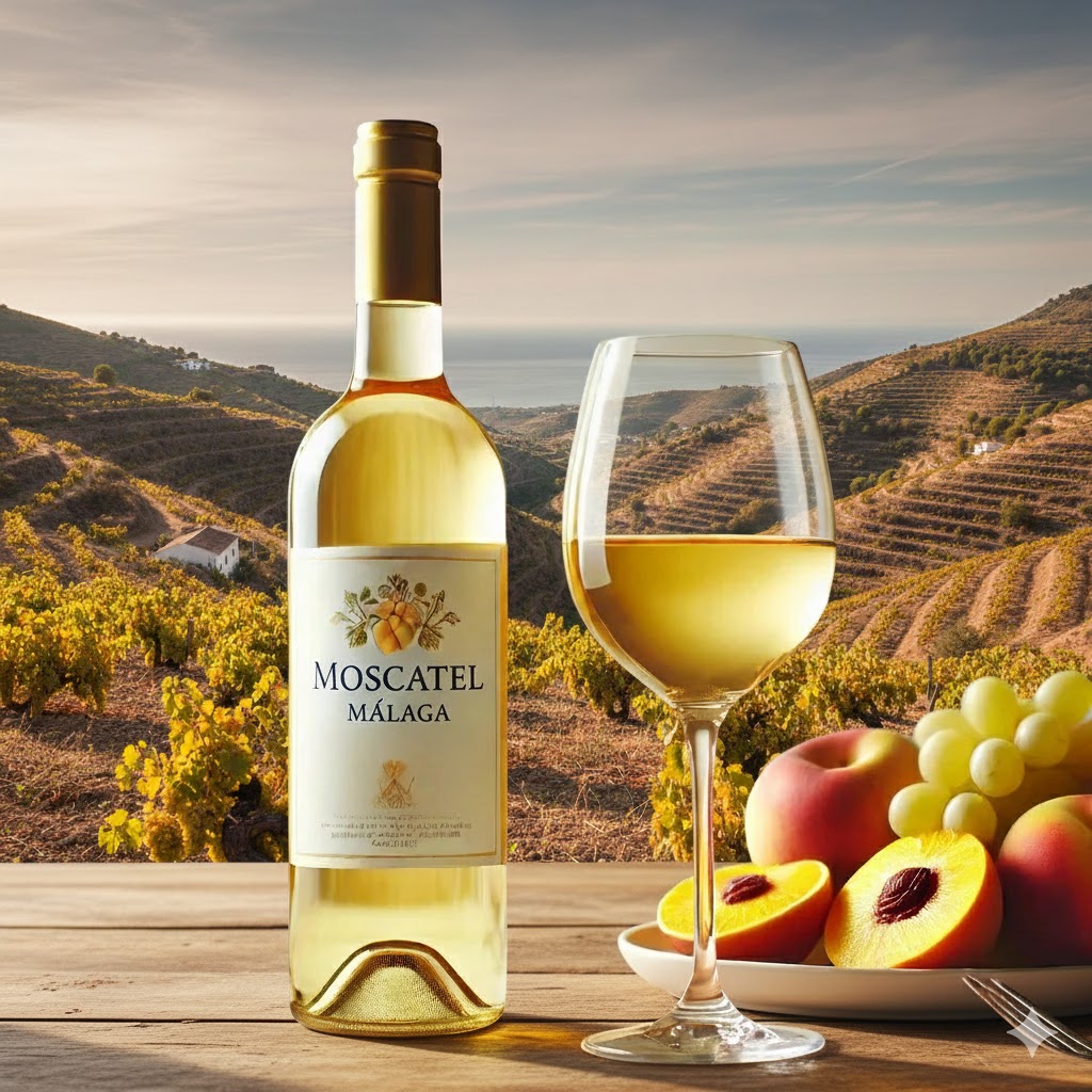 Copa Moscatel dorado burbujas finas Asti