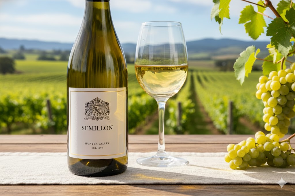 Copa de Semillón dorado con reflejos ambarinos